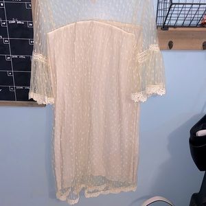 POL Off White Dress